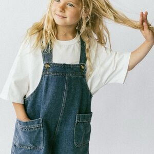 Fostered Collection Kids Shortalls Size 7